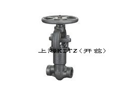 中部焊接锻钢截止阀，上海开兹阀门图1