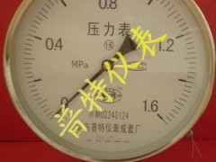 厂家直销Y60-100-150普通压力表/北京弹簧管压力表