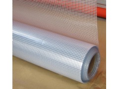 PVC透明网格布 PVC软玻璃