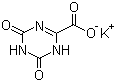 氧嗪酸钾, 1,4,5,6-四氢-4,6-二氧-1,3,5-三嗪-2-羧酸钾, CAS #: 2207-75-2