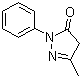 依达拉奉, 3-甲基-1-苯基-2-吡唑啉-5-酮, CAS #: 89-25-8