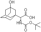 N-叔丁氧羰基-3-羟基-1-金刚烷基-D-甘氨酸, CAS #: 361442-00-4