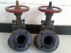 搪瓷放料阀厂家销售/河南搪瓷底阀图1