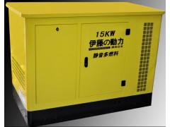 15kw天燃气发电机|日本进口汽油发电机