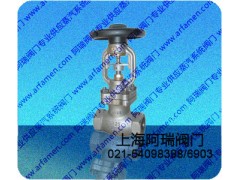 WJ11H螺纹波纹管截止阀 暗杆式波纹管截止阀图1