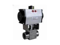 内螺纹气动高压球阀图1