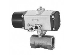 CS/DBS/UTE2 KITZ气动不锈钢丝扣球阀图1