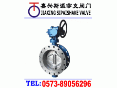 蜗轮传动硬密封蝶阀图1