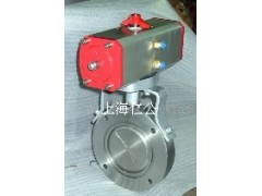气动高真空不锈钢蝶阀、气动调节型蝶阀、电动蝶阀图3