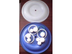三道橡胶膜片、聚醚膜片、特氟龙膜片、O型圈、气动隔膜泵配件图2