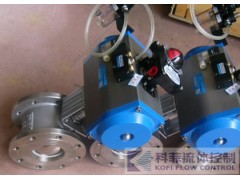 Q671LL气动高温型对夹式超薄球阀图1