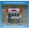 1PC缩径法兰球阀