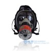 海固800球型大视野防毒面具+A型3号滤毒罐