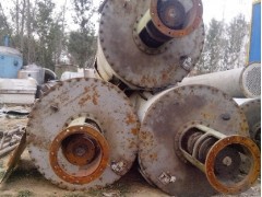 二手薄膜蒸发器/二手8平方刮板薄膜蒸发器/转让10平方蒸发器图1