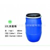 供应30L铁箍桶 30KG涂料桶 塑料化工桶厂