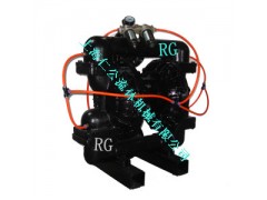 上海仁公不锈钢粉尘气动隔膜泵RG50、聚偏氟乙烯气动隔膜泵图3