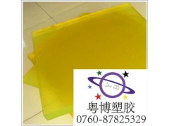 土黄色PU板,PU板,聚氨酯棒,弹力好优力胶棒图1