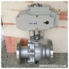 不锈钢耐酸耐腐蚀电动球阀DQF