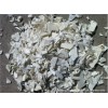 供应pp粉碎塑料--白色 塑料再生粒子
