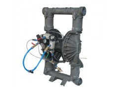 上海仁公气动【粉尘】铝合金隔膜泵RG80、手动隔膜泵图2