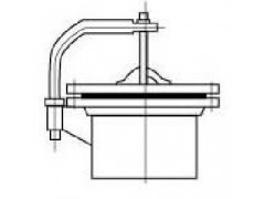 水平吊盖人孔,水平吊盖人孔价格,抚顺石油机械厂图1