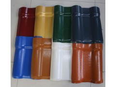 合成树脂瓦仿古瓦片屋顶建材隔热树脂瓦别墅屋面装饰瓦厂家现货图2