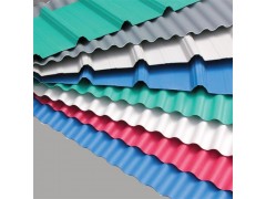 明源pvc塑料瓦波浪屋顶隔热防腐塑钢瓦 厂房雨棚仿古瓦图3