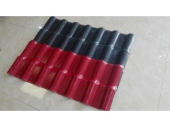 江苏树脂瓦 ASA合成树脂瓦屋面瓦 优质仿古瓦围墙装饰瓦图2