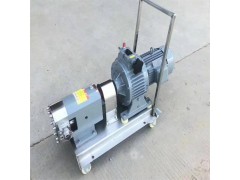 不锈钢转子泵，凸轮转子泵，糖蜜泵图2