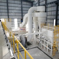 锌焙砂生产线制粉设备HC1700纵摆磨粉机