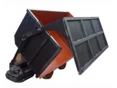 矿车单侧曲轨侧卸式矿车侧卸式矿车单侧曲轨式图1