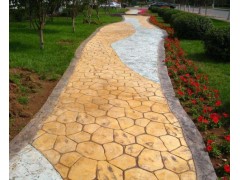 临沭县 旅游广场拼接图案 各类花纹压花地坪图1