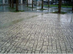 广饶县 印花地坪做的时候注意事项图1