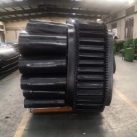 大倾角运输皮带     上料机大倾角挡边带