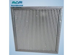 抗水型玻璃纤维滤纸 刀边型密褶式高效／超 高效过滤器图2