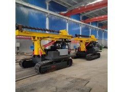 光伏螺旋杆打桩机 全地形履带式光伏打桩机 建筑地基打桩机图2
