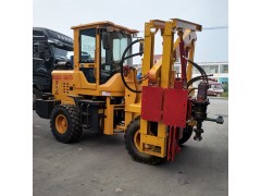 高速公路护栏打桩机护栏压桩机打拔钻一体机图6