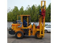 高速公路护栏打桩机护栏压桩机打拔钻一体机图7