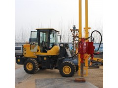 高速公路护栏打桩机价格护栏压桩机打拔钻一体机图3