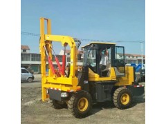 高速公路护栏打桩机价格护栏压桩机打拔钻一体机图2