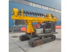 螺旋光伏打桩机 光伏地桩打孔钻机图2