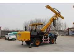 轮式隧道凿岩钻机 巷道掘进拱顶支护 360度多角度打孔图3