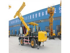 轮式隧道凿岩钻机 巷道掘进拱顶支护 360度多角度打孔图5