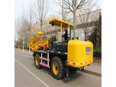 轮式隧道凿岩钻机 巷道掘进拱顶支护 360度多角度打孔图7