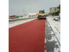 彩色沥青红色粉 道路沥青色粉  蓝色彩色沥青路面图2
