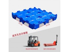 桶装水托盘 16桶桶装水塑料托盘 水厂周转托盘图3