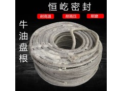 棉纱牛油盘根耐高压油浸黄油盘根水泵密封填料白色牛油棉纱盘根图3