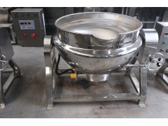 牛肉酱全套设备生产线 牛肉卤煮夹层锅图2