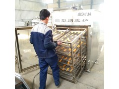 全自动腊肉腊肠烟熏炉 小型香肠烟熏炉图2