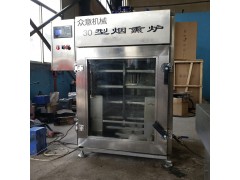 小型烘干烟熏一体机 烟熏炉使用视频及使用方法图2